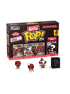 Pack de 4 figuras Bitty POP! de Deadpool