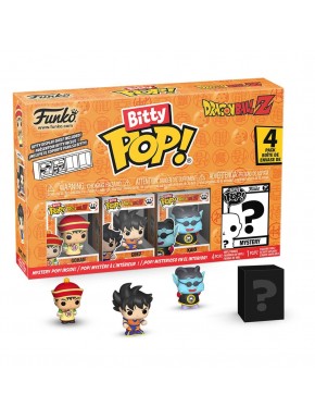 Pacote de 4 Figuras Dragon Ball Bitty POP!