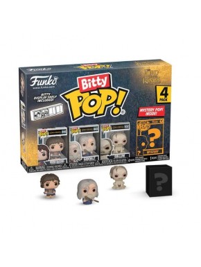 Pacote 4 Figuras Bitty POP! Frodo O Senhor dos Anéis