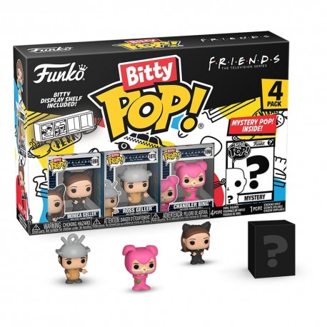 Pack de 4 figuras Friends Bitty POP! Vinyl de Funko