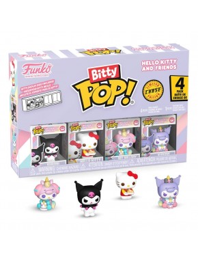 Conjunto de 4 Figuras Hello Kitty and Friends Bitty POP!