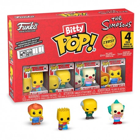 Pack de figuras Bitty POP! de Los Simpson