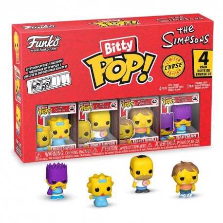 Pack de figuras Los Simpson Bitty POP! Funko