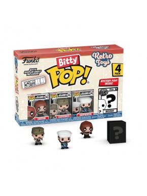 Pack de 4 figuras Bitty POP! GI Joe de 2,5 cm