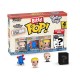 Pack de 4 figuras Bitty POP! Mr. Monopoly 2,5 cm