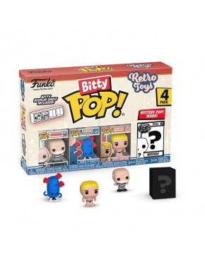 Pack de 4 figuras Bitty POP! Mr. Monopoly 2,5 cm
