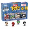 Pack de 4 Figurines Bitty POP! Spider-Man Vinyl Série 1 2 cm
