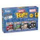 Pack 4 Figuras Bitty POP! de Spider-Man, Green Goblin, J. Jonah Jameson y figura Chase