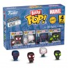 Pack de 4 Figurines Spider-Man Bitty POP! Vinyl Série 2 2 cm