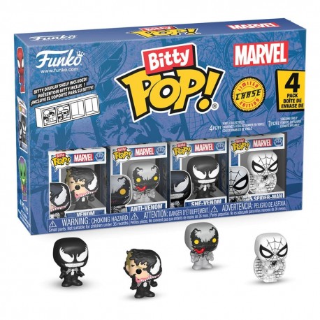 Pack de 4 figuras Bitty POP! Vinyl Spider-Man Series 3