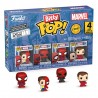 Pack de 4 Figurines Bitty POP! Spider-Man Vinyl Série 4 2 cm