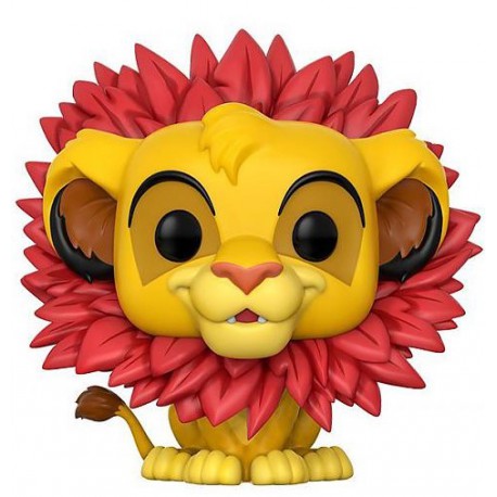 Funko Pop! Simba con Hojas El Rey León