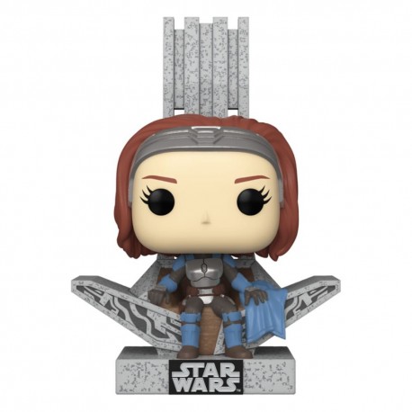 Figure POP! Deluxe de Bo Katan avec Trône de 9 cm