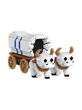 Figura de vinilo Oregon Trail con bueyes y carreta