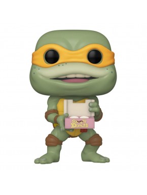 Figura de vinil Michelangelo Tartarugas Ninja POP! Movies, 9 cm