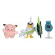 Figuras Pokémon Clefairy, Beldum, Sirfetch'd 5 cm