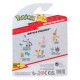 Figuras Pokémon Pikachu, Litwick y Slowpoke de 5 cm