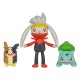 Pokémon figuras Morpeko, Bulbasaur y Raboot 5 cm