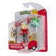 Pokémon figuras Morpeko, Bulbasaur y Raboot 5 cm