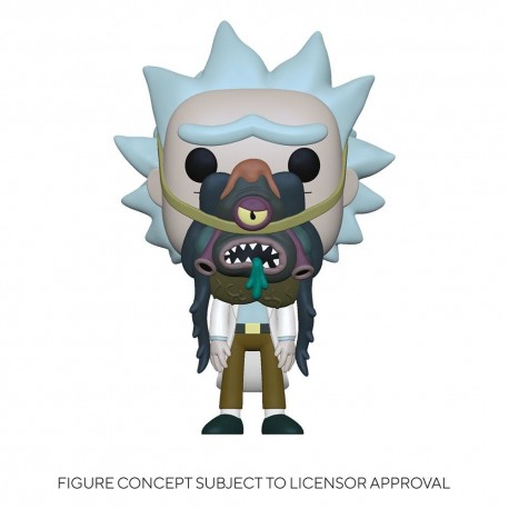 Figura de Rick con Glorzo de Rick & Morty POP! 9 cm