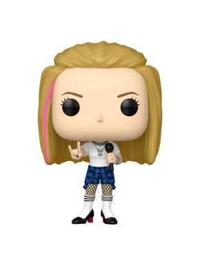 Figura Funko POP! Avril Lavigne con falda azul y micrófono