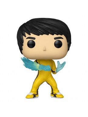 Figura de vinilo POP! de Bruce Lee en traje amarillo