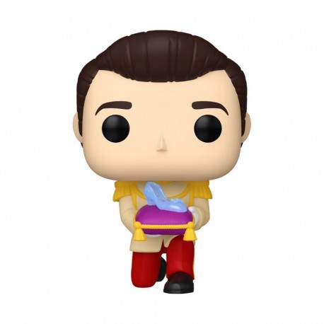 Figurine Funko POP! Prince Charmant avec soulier de verre