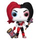 Figurine Funko POP! Harley Quinn avec armes, 9 cm