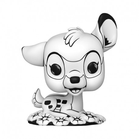 Figurine Disney POP! Bambi design esquissé 9 cm