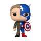 Figura de Captain America y Steve Rogers de Funko POP.