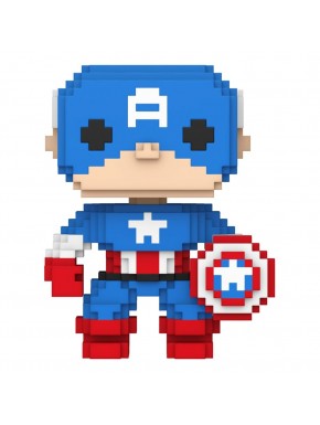 Figura Marvel POP! 8-Bit Vinyl Captain America 9 cm