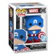 Figura Marvel POP! 8-Bit Vinyl Captain America 9 cm