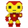 Figure en Vinyle 8-Bit Iron Man 9 cm - Funko POP! Marvel