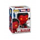 Figura de vinilo Funko POP! Red Hulk navideña de 9 cm