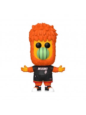 Figura de vinilo de Burnie, mascota de los Miami Heat, 9 cm