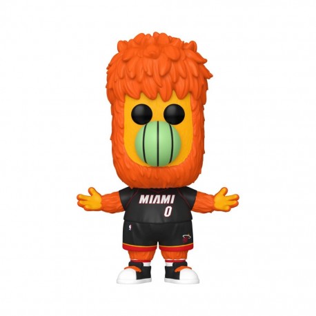 Figura de vinilo de Burnie, mascota de los Miami Heat, 9 cm
