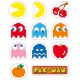 Set stickers PAC-MAN x2