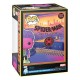 Figura POP! de Miles Morales coloreada en tonos fucsia y púrpura