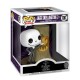 Figura vinilo Jack Skellington con puerta de Halloween