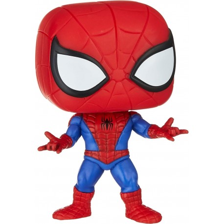 Figurine vinyle Spiderman Animé POP! 9 cm