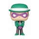 Figura POP! de The Riddler con traje verde y máscara morada