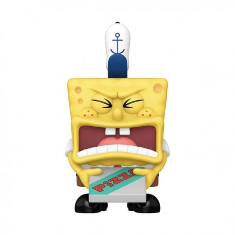 Figura Funko POP! Bob Esponja 25 aniversario con caja de pizza