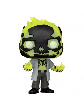 Figura Dr. Phosphorus POP! de 9 cm con detalles verdes fosforescentes