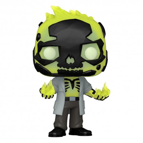 Figura Dr. Phosphorus POP! de 9 cm con detalles verdes fosforescentes