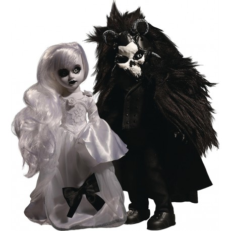 Set 2 Muñecos Beauty and the Beast Scary Tale Living Dead Dolls