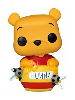 Figurine en vinyle Winnie l'Ourson dans pot de miel