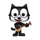 Figura POP Félix, o Gato segurando um banjo