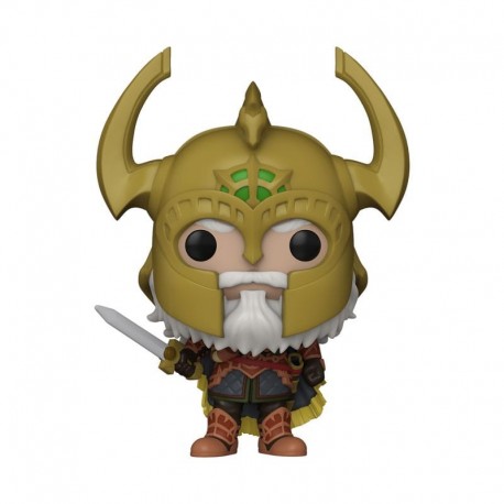 Figura POP! Helm Hammerhand con casco dorado
