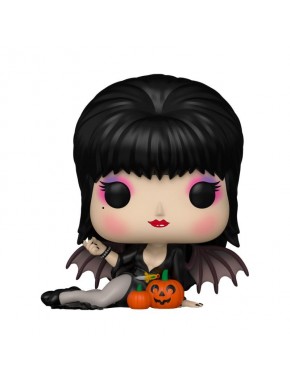 Figura de vinilo Elvira con calabaza