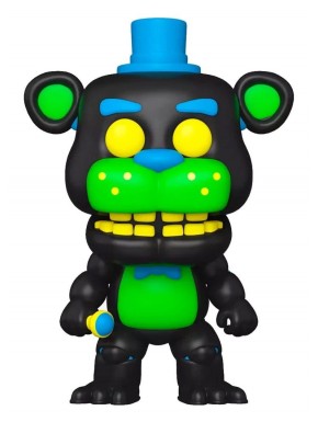 Figura de vinilo Blacklight de Freddy Fazbear 9 cm